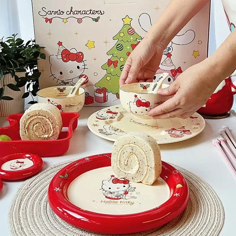 Ceramics Cartoon Cute Tableware Christmas Gifts